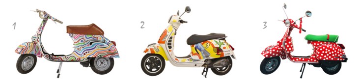 Vespe d'autore - Museo Piaggio